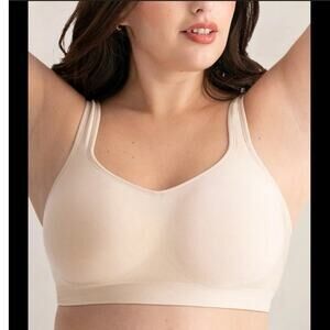 Shapermint Truekind 4X Beige Daily Comfort Wireless Shaper Bra 10022 Extender